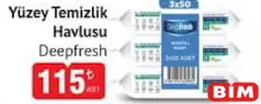 DEEPFRESH YÜZEY TEMİZLİK HAVLUSU 3X50